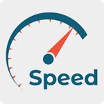 Logo of Internet speed checker android Application 